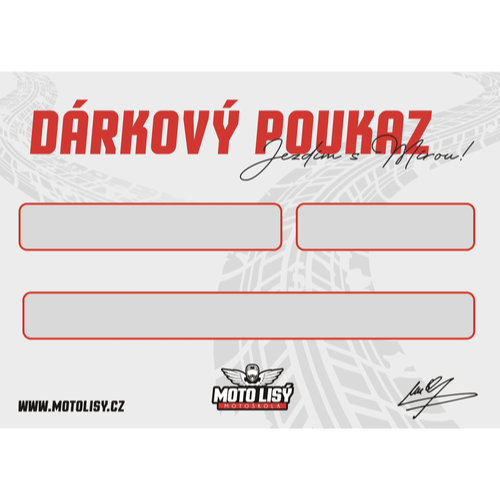 Dárkový poukaz na kurz